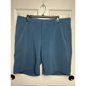 Columbia Mens Hiking Shorts Blue Size 38